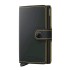 Carteira SECRID Miniwallet Matte Black & Ochre | Ref. 297.MM-BO