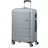 AMERICAN TOURISTER Mala de Viagem Grande 77cm 4R High Turn Prateada | Ref. 92MB890325
