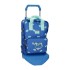 Mochila Escolar Adap. 40Cm 2C c/ Carro PEPE JEANS Ruth Azul | Ref. 186.60422T1