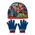 Conjunto de Gorro e Luvas Infantil 51/54 AVENGERS Azul Escuro | Ref. 248.AV14797