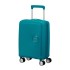 AMERICAN TOURISTER Mala de Viagem Pequena 47cm 4R Soundbox Mini Azul Petróleo | Ref. 92MG800151