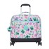 Pasta Escolar com 4 Rodas KIPLING New Storia Aqua Blossom | Ref. 187.40KI48477EC
