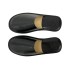 Chinelos de Quarto em Pele N.º 46 JOSEPH LOUIS 9024 Preto | Ref. 324.9024P46