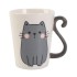 Caneca de Cerâmica iTOTAL Grey Cat Cinza | Ref. 343.XL2393