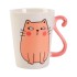Caneca de Cerâmica iTOTAL Pink Cat Rosa | Ref. 343.XL2390