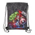 Mochila Saco Júnior 34Cm AVENGERS Vendetta Cinzenta | Ref. 248.612579855