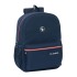 Mochila Escolar Adap. 43Cm EL GANSO Classic Azul Marinho | Ref. 248.612409754