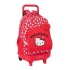 Mochila Grande 45Cm Compacta 2R HELLO KITTY Iconic Vermelha | Ref. 248.612516918