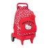 Mochila Grande 45Cm Compacta Evolution HELLO KITTY Iconic Vermelha | Ref. 248.612516218