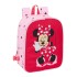 Mochila de Criança Adap. 27Cm Front-Inter MINNIE Naive Rosa Claro | Ref. 248.612512232