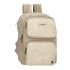Mochila para Portátil 13.3” 2C Adapt. PEPE JEANS Jana Bege | Ref. 186.7142141