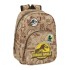 Mochila Infantil Adap. 33Cm JURASSIC WORLD Castanha | Ref. 248.612463524