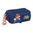 Estojo Escolar Triplo Big SUPER MARIO Trick Azul/Vermelho | Ref. 248.812508710