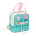 Lancheira com Base Térmica PEPPA PIG Pretty Flowers Turquesa | Ref. 248.812390040