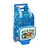 Mochila de Criança 28Cm c/ Carro PAW PATROL Pups Rule Azul | Ref. 248.612356280
