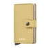 Carteira SECRID Miniwallet Pebble Butter Yellow | Ref. 297.MPE-BY