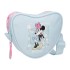 Bolsa de Tiracolo Coração MINNIE Happy Azul Claro | Ref. 186.4925542