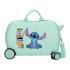 Mala de Viagem Infantil ABS 4R Easyjet STITCH Aloha Turquesa | Ref. 186.4951041