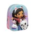 Mochila Infantil 31cm GABBY’S 3D Rosa/Turquesa | Ref. 299.2100005870