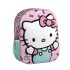 Mochila Infantil 31cm HELLO KITTY 3D Rosa | Ref. 299.2100005877
