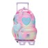 Mochila Infantil 28cm Adap. c/ Carro ENSO Free Spirit Rosa | Ref. 186.98322T1