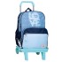 Mochila Escolar 40cm 2C c/ Carro PEPE JEANS Noni Denim Azul Claro | Ref. 186.68222T2