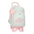 Mochila Escolar 46Cm 2C c/ Carro MOVOM Enchanted Florest Menta | Ref. 186.37426T1