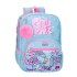 Mochila Escolar Adap 38cm MOVOM Power Girl Azul | Ref. 186.30723D1