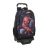 Mochila Escolar Adap. 44Cm c/ Carro SPIDER-MAN Attack Preta | Ref. 248.612543313
