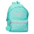 Mochila Escolar Adap. 44cm PEPE JEANS Nora Turquesa | Ref. 186.60423F2