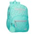 Mochila Escolar Adap. 45cm 2C PEPE JEANS Nora Turquesa | Ref. 186.60425F2