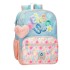 Mochila Escolar Adap. 38cm ENSO Bubbles Azul Ganga | Ref. 186.97824D1