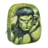 Mochila Infantil 32cm AVENGERS HULK 3D Verde | Ref. 299.2100005109