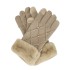 ANEKKE Luvas de Senhora em Malha c/ Detalhes Bege | Ref. 280.41482-022