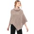 ANEKKE Poncho Gola Alta para Senhora Bege | Ref. 280.41274-051