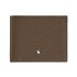 Carteira Horizontal 6CC MONTBLANC Soft Grain Noisette | Ref. 238.220199