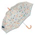 Guarda-Chuva Comprido Manual GOTTA Flower Petals Laranja/Azul | Ref. 104.58227LA
