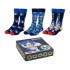 Pack de 3 Meias Estampadas SONIC - 35/41 Azul | Ref. 299.2900001945