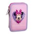 Estojo Escolar Duplo c/ Acessórios MINNIE 2700001705 Rosa | Ref. 299.2700001705