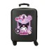 Mala de Cabine / Trolley 55cm 4R KUROMI Wonder Fest Preta | Ref. 186.4281111