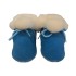 Pantufas de Bebé em Pele de Ovelha N.º 18 Decorpele Azul | Ref. 180.3-18A
