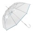 Guarda-Chuva Sra. Comprido Man. 62/8 EZPELETA Transparente Azul | Ref. 104.10764A
