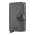 Carteira SECRID Miniwallet Matte Satin Steel | Ref. 297.MMS-S