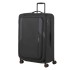 SAMSONITE Mala Viagem / Trolley Grande 78cm 4R Exp Glazed Preta | Ref. 92.159767-1041