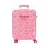 Mala de Cabine / Trolley 55cm 4R PEPE JEANS Alenka Rosa | Ref. 186.6711723
