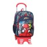 Mochila Adap. 40Cm c/ Carro Gravity of SPIDERMAN Azul Marinho | Ref. 186.42623V1