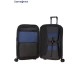 Samsonite Mala/Trolley de Viagem Média 4 Rodas Spinner 67cm Expansível X- RISE Preto - Ref. 92CH200309