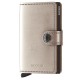 Secrid MINIWALLET Metallic Champagne-Brown | Ref. 297.MME-CHAMP-C