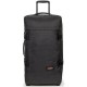 Mala/Trolley de Viagem Médio 2 rodas Upright 67 cm Eastpak Mod. Tranverz Loud Black - Ref. 267.62L81W