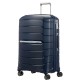 Samsonite Mala/Trolley de Viagem Médio 4 Rodas 68cm Expansível FLUX Azul Escuro - Ref. CB000241